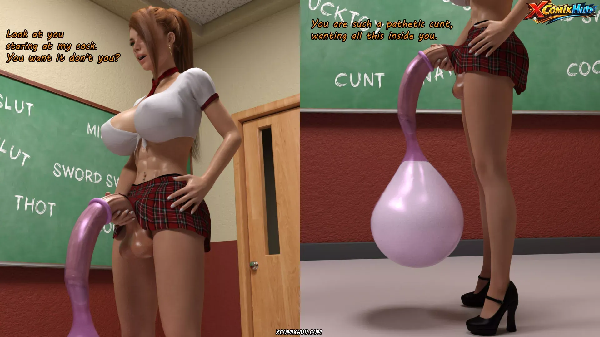 Nun And Schoolgirl Serge3dx 032 Comic Page 32